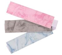 GALPADA Astuccio per Penna con Elastico in Pu Resistente e Facile da Pulire, 3 Pezzi Custodia per Penna Stilografica Adatta a Quaderni e Planner per Riunioni e Lezioni