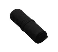 GALPADA Astuccio Porta Penne e Matite in Tela Nero Grande Capacità, 72 Scomparti, Design a Rotolo Stringa, per Organizzare Colori e Trasportare a Scuola