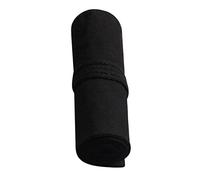 GALPADA Astuccio Portapenne Rotolo in Tela Slot Organizer Portatile per Matite Pennelli e Custodia Arrotolabile per e Scuola Nero