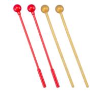 GALPADA Bacchette Percussive in Abs per Carillon e Glockenspiel, Mazze Leggere da 2 Paia Impatto Preciso, per Strumenti a Percussione e Pratiche Esibizioni Musicali