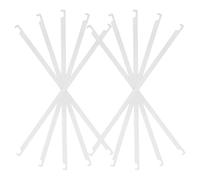 GALPADA Barre Divisorie in Metallo per Cartelle Sospese 32,4 Cm, Set da 10 Pezzi, Organizer da Appendere per Documenti da Ufficio, Barra Portadocumenti Resistente per Schedari,