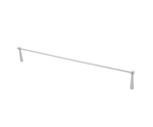 GALPADA Barre Laterali per Mobili in Metallo Argento, Protezione Laterale | Design a Due Fori, Montaggio Sicuro e Vista Libera, per Basi Cucina e Oggetti in Acciaio Inox