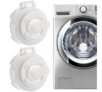 GALPADA Blocco di Sicurezza per Pulsanti Lavatrice e Auto 4 Pezzi, Coperture Protettive Elettriche Design, Protezione Pulsante Sicurezza per Cucina e Casa