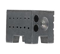 GALPADA Blocco Quadrato Per Incisione e Riparazione Orologi Supporto Per Gioielli Realizzato in Ferro Resistente Superficie Lucidata e Liscia Per Orologiai e Gioiellieri