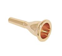 GALPADA Bocchino per Tuba in Ottone Oro Stampaggio Integrato e Design Delicato, Accessorio Musicale per Concerto, per Strumenti a Fiato
