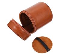 GALPADA Borsa Compatta Marrone Fotocamera per e a della Obiettivo Pu in Protezione Antigraffio Design Elegante per Regalo Fotografi Professionisti