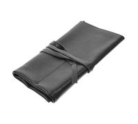 GALPADA Borsa per Orologio in Pelle Nera Design a Cerniera Portatile, Raffinata e Compatta, Organizer per Appassionati di Orologi in Viaggio