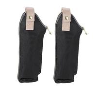 GALPADA Borsa Termica per Biberon 2 Pezzi in Poliestere Nero Isolata e Portatile, Adatta per Biberon Ragazzo Ragazza, Si Può Agganciare al Passeggino