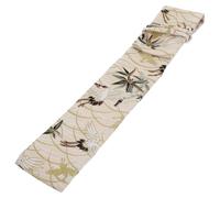 GALPADA Borsa Ventaglio in Cotone e Raso Leggero Custodia Portatile per Ventaglio Sacchetto Multiuso per Stoccaggio e Regali Festivi Design Elegante e Pratico