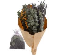 GALPADA Bouquet di Lavanda Essiccata per Doccia con Sacchettino Profumato, Decorazione per Casa e Bagno, Fiori Secchi Rilassanti e Aromatici, Ornamento Naturale senza Manutenzione