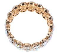 GALPADA Braccialetto Rigido da Donna Strass Bracciale Scintillante Accessorio Elegante per Polso per Matrimoni e Occasioni Speciali