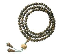 GALPADA Braccialetto Rosario Per Uomo e Donna in Legno Di Sandalo 108 Perline Bracciale Di Preghiera Multiuso Per Meditazione Yoga Regalo Raffinato