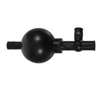 GALPADA Bulbo di Aspirazione da Laboratorio in Silicone Nero, Sfera Quantitativa a Tre Vie Semplice da Usare, per Pipette in Ambienti di Laboratorio