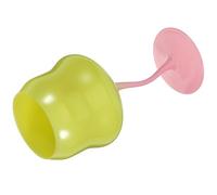 GALPADA Calice da Vino in Vetro Rosa Gambo, Coppa da Cocktail Riutilizzabile per Feste e Matrimoni, Bicchiere Elegante per Whisky e Bevande, Decorazione da Tavola Raffinata