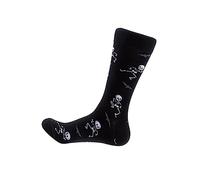 GALPADA Calzini Halloween Donna Scheletro Traspirante Calzini Invernali Caldi Teschio Danzante Idea per Halloween Natale Inverno