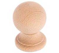 GALPADA Capitelli Rotondi in Legno Massello Intaglio Artigianale, Design Classico a Ponte Romano, Piedini per Mobili per Decorazione D'interni e Casa