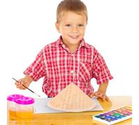 GALPADA Cappello Conico Asiatico per in Paglia Intrecciata 3 Pezzi Leggero e Traspirante per Cosplay Fai da Te e Feste Orientali Accessorio Tradizionale Cinese per Attività Artistiche