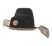 GALPADA Cappello Cosplay Accessorio per Costumi e Spettacoli Cappello Retro per Ruolo e Feste Copricapo Unico Regalo per Amanti della Cultura