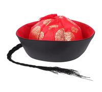 GALPADA Cappello Orientale Tradizionale Cinese Coda di Cavallo e Trecce, Copricapo Hanfu per Cosplay e Feste di Carnevale, Accessorio Leggero e Resistente per Eventi e Spettacoli