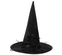 GALPADA Cappello Strega Halloween Per Costume Visiera Accessorio Cosplay Per e