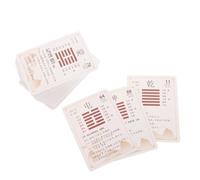 GALPADA Carte Oracolo i Ching 64 Pezzi in Carta per Divinazione e Studio | Guida Inclusa, Facile da Capire, Consultazione Quotidiana, Formato Tascabile, Lettura Intuitiva, Semplice