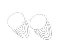 GALPADA Cavigliere con Strass per Donna Cavigliere Decorative in Metallo con Strass Catene per Caviglie in Stile Bohémien da Spiaggia da Donna