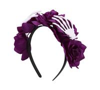 GALPADA Cerchiamo Generare Un Soddisfi Requisiti Forniti Rosa Scheletro Per Halloween Cerchietto Decorativo Per Accessori Cosplay Design Per e Ragazze
