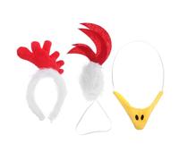 GALPADA Cerchietto Animale da Fattoria in Stoffa Soffice, Facile da Usare, Design alla Moda per Feste e Raduni di Compleanno, Accessorio Versatile per Cosplay e Costumi