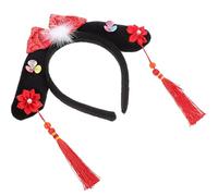GALPADA Cerchietto Capelli Donna Stile Cinese Elegante Semplice e Raffinato Accessorio per Feste e Cerimonie Fascia Capelli Femminile per Look Gentile e Puro
