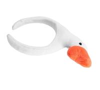 GALPADA Cerchietto per Chioma Anatra Bianco Confortevole per Cosplay e Mascherate, Accessorio Carino e Leggero per Donne e Ragazze