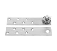 GALPADA Cerniera per Porta Pivot in Acciaio Inossidabile Rotante Invisibile Heavy Duty per Porte in con Cerniere Superiori e Inferiori per Porte Segrete e Librerie