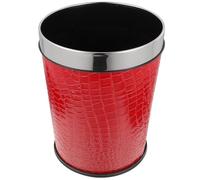 GALPADA Cestino della Spazzatura Vintage senza Coperchio da 5l in Plastica Resistente, Piccolo Secchio Multifunzione per Bagno, Camera e Ufficio, Contenitore Pratico per Rifiuti Domestici