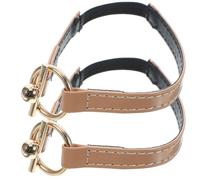 GALPADA Cinturini per Tacchi Alti da Donna in Pu e Lega, Fascia Elastica Antiscivolo per Scarpe senza Lacci, Design Creativo e Regolabile per Evitare la Caduta del Tallone