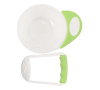 GALPADA Ciotola Per Schiacciare e Servire Alimenti Per Ragazzo Ragazza Ragazza Utensile Per Macinare Cibo Solido in Purè Liscio Base Antiscivolo Stabile Materiale Resistente Per Uso