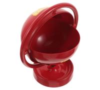 GALPADA Ciotola Portaoggetti con Rotazione Pratica in Pp Rosso a Forma di Pianeta Design Creativo a Tema per Ingresso e Ufficio, per Appassionati di Spazio