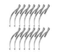 GALPADA Clip a Molla Angolare per Zanzariera in Acciaio Inox 30 Pezzi Clip di Fissaggio per Telaio Zanzariera Molle di Tensione per Riparazione Zanzariere Fissaggio Stabile per