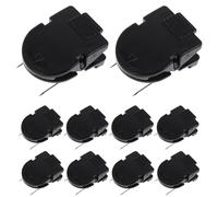 GALPADA Clip per Pannelli 25 Pezzi Neri per Cubicoli da Ufficio Morsetti per Bacheche e Promemoria Accessori per Pareti Divisorie in Stoffa per Foto e Appunti