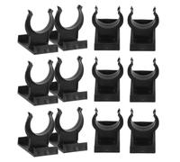 GALPADA Clip per Zoccolo in Plastica per Gambe da Cucina, Giunti Angolari per Battiscopa Interni ed Esterni, Set da 12 Pezzi, Uso per Mobili da Cucina e Armadi