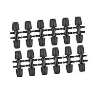 GALPADA Connettore Pom per Tubo Acqua Adattatore per Irrigazione Giardino Resistente e Facile da Installare per Impianto Goccia e Rete Tubazioni