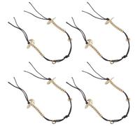 GALPADA Contatore di Perline Buddista in Ottone Resistente da 2 Pezzi Conta-Dita Portatile per Preghiere e Meditazione Accessorio Tasbih Compatto per Canto e Braccialetti Spirituali