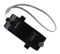 GALPADA Contatore Manuale Doppio Digitale Nero per Sport e Eventi Contatore Meccanico Durevole con Doppio Click per Baseball Golf e Contapersone