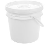 GALPADA Contenitore per Salviette Umide in Plastica Bianco da 4l Chiusura Ermetica per Mantenere le Salviette Sempre Umide, per Uso in Auto fuori Casa