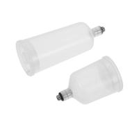 GALPADA Contenitore per Vernice per Aerografo 2 Pezzi, Flaconi Smontabili per Pittura Modelli e Decorazioni, Compatto e Leggero per Artisti Fai da Te