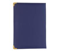GALPADA Copertina per Certificati in Pu e Carta Blu, Design Elegante e Riutilizzabile, Protezione per Diplomi e Premi per Uffici e Cerimonie di Laurea