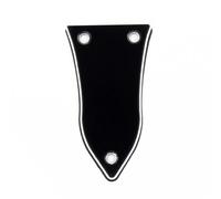 GALPADA Copertura per Truss Rod 3 Fori in Plastica Nera a 3 Strati per Chitarra Elettrica e Basso Elettrico Accessorio di Ricambio