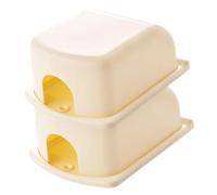 GALPADA Copertura Prese Elettriche Protezione Ragazzo Ragazza 2 Pezzi Beige Protezioni Per Spine Sicurezza Domestica Design Antigraffio Per Casa Scuola Ufficio