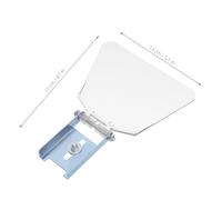 GALPADA Copertura Protettiva Trasparente per Mola da Banco 2 Pezzi Protezione Regolabile Antispruzzo per Smerigliatrice Accessori Sicurezza per Rettificatrici da Officina