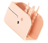 GALPADA Copertura Protezione Antiurto per Beccuccio Rubinetto in Silicone Resistente All’usura e Facile da Rimuovere a Forma di Balena Beige per Bambini per Asili e Cucine
