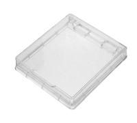 GALPADA Copertura Trasparente per Interruttore Bagno, 2 CM | Protezione da Spruzzi e Vapore, Plastico Sottile, per Luce e Aspiratore in Ambienti Umidi