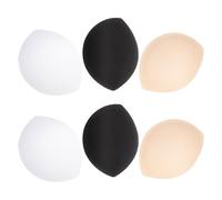 GALPADA Coppe Imbottite Push Up per Reggiseno e Bikini, 3 Paia in Poliestere e Cotone, Effetto Volume Naturale per Abiti da Sposa
